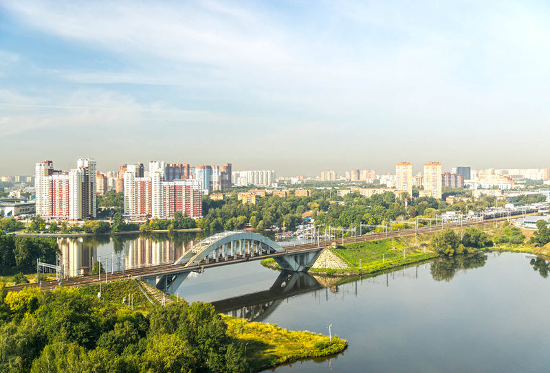 Прогулка от Северного Речного вокзала по Москве реке